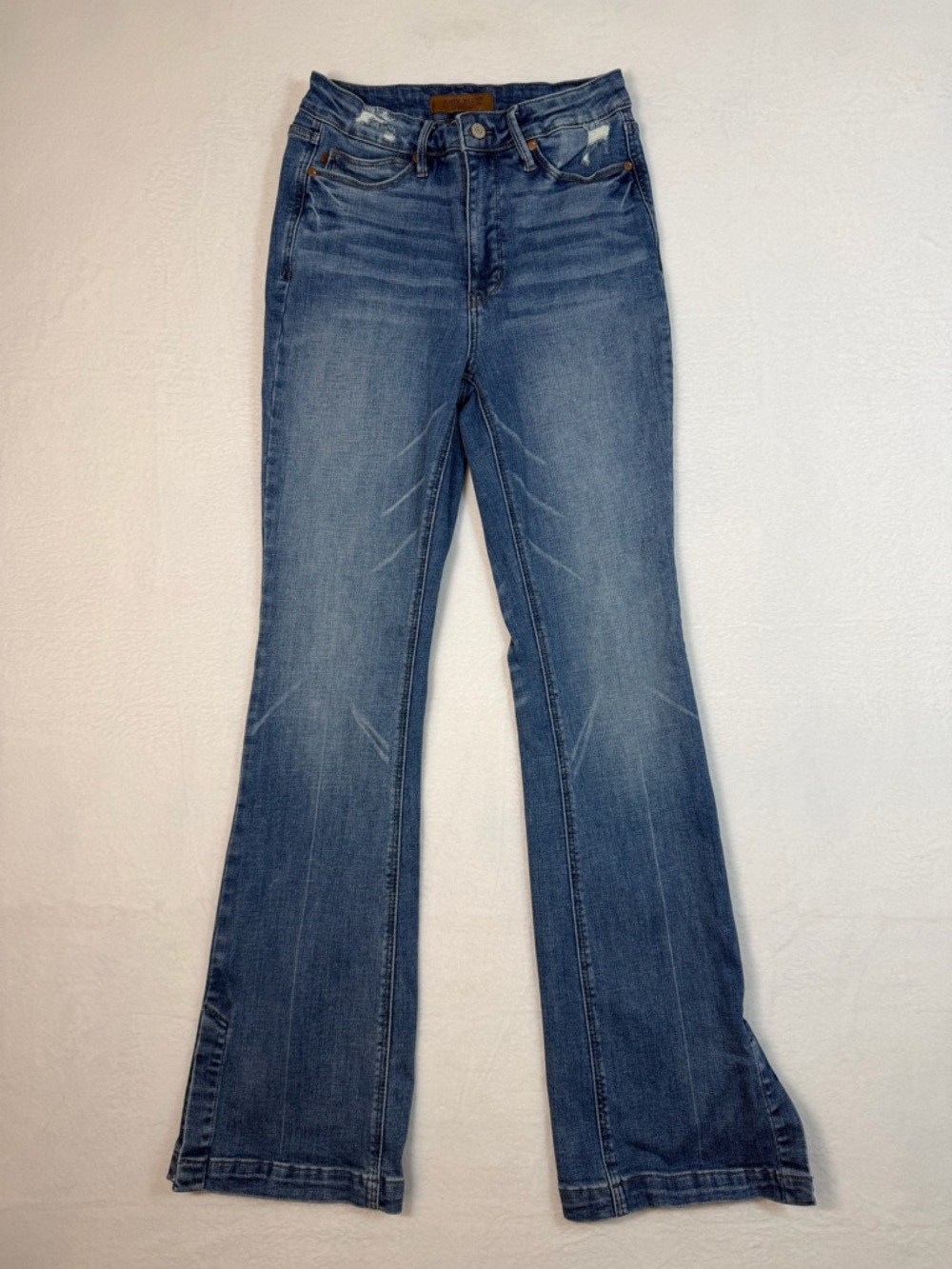 Judy Blue High Waist Tummy Control Side Slit Slim Boot New without tags - Picture 11 of 11